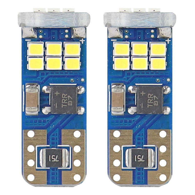 Drita LED CANBUS 18SMD UltraBright 2016 T10e (W5W) të bardha 12V/24V-2