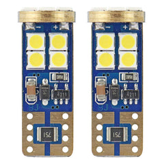 Drita LED CANBUS 12SMD 2835 T10e (W5W) të bardha 12V/24V-2
