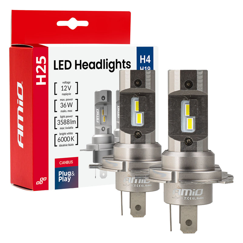 Fenerë LED Series H25 CANBUS H4/H19 12V 36W-1