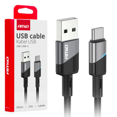 Kabllo USB në USB-C 3A 100 cm FullLINK-1