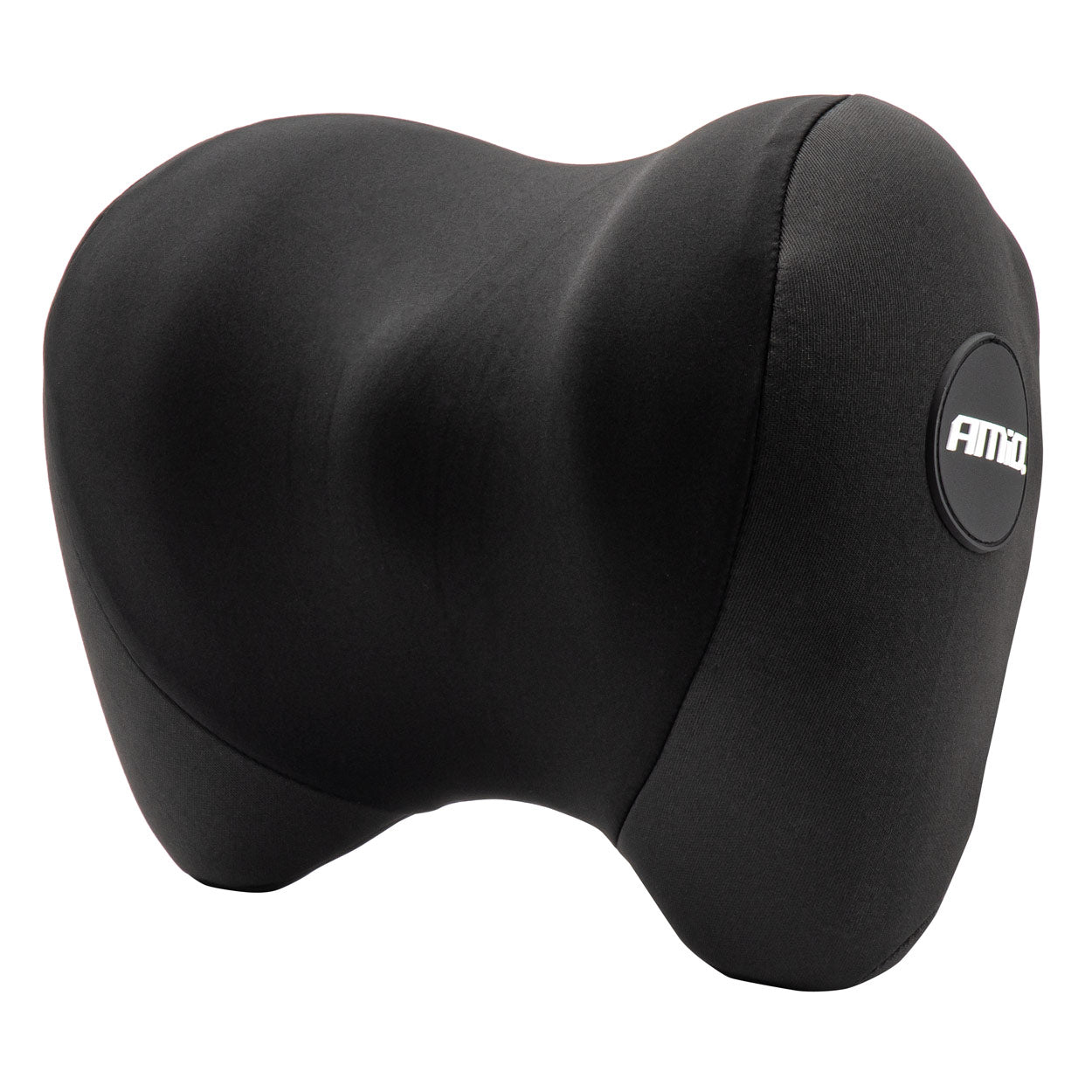 Mbështetëse për kokën e ulëses së veturës me MEMORY foam e zezë CSH-05-2
