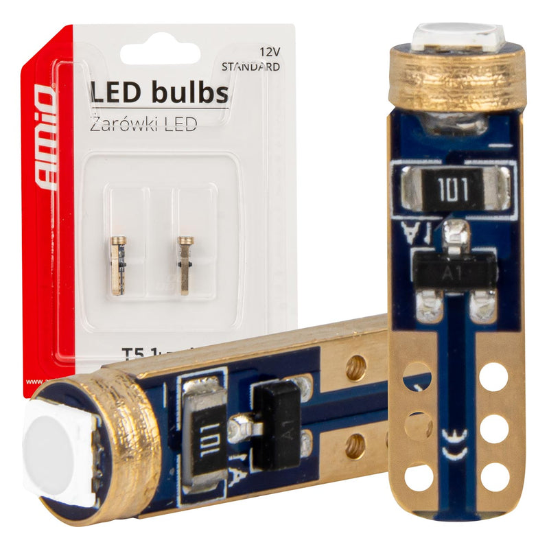 Drita LED STANDARD T5 e kaltërt 12V 3030 1LED HP-1