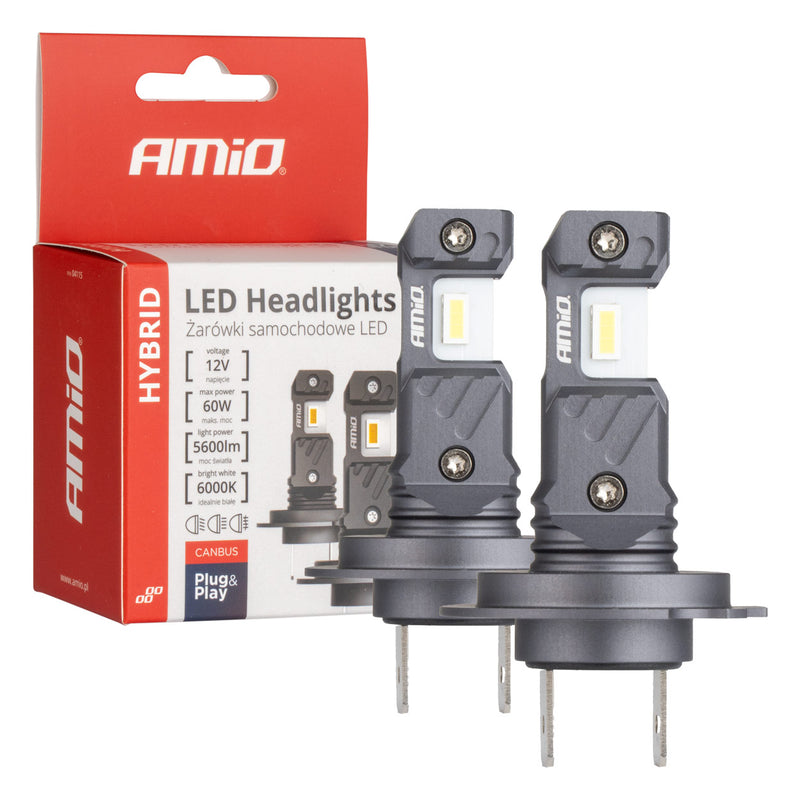 Drita LED të përparme Seria Hybrid H7/H18 6000K Canbus 60W-1