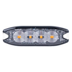 Dritë paralajmëruese LED 4 LED R65 R10 12-24V-2