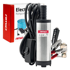 Set pompë elektrike për naftë 12V/230V zhytëse diametri 38 mm me zorrë-1