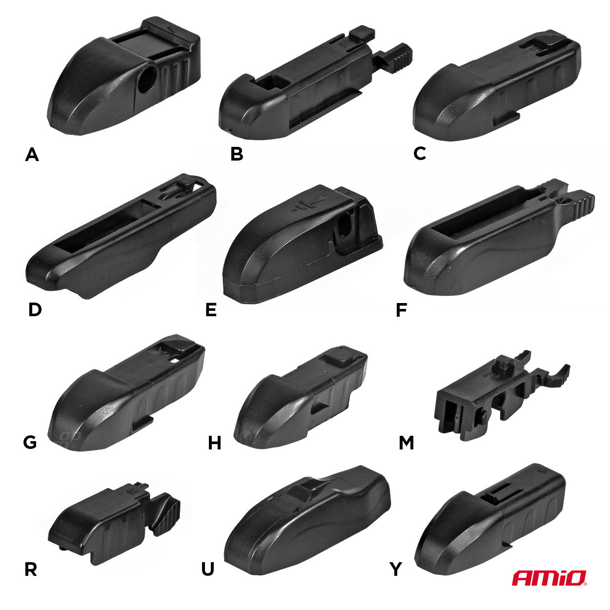 Fshirëse xhami (wiper blade) e sheshtë MultiConnect 19" (480 mm) me 12 adapterë