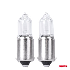 Llamba halogjene H5W 12V 5W BAX9S e bardhë 2 copë blister-2