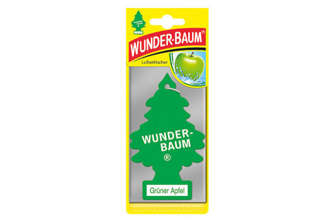 Air Car Freshener Wunder Baum - Green Apple-1