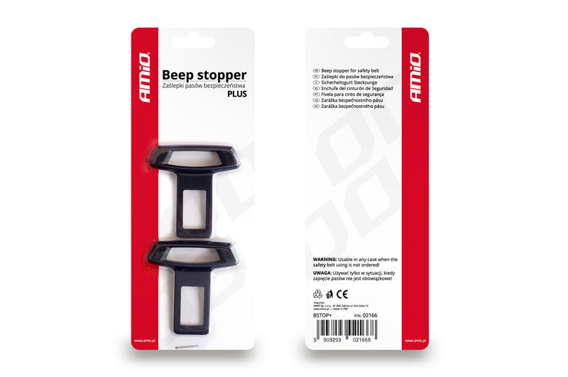 Ndalues të sinjalit “beep” të rripit të sigurimit, 2 copë-2