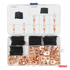 Set konektorësh dhe tuba termokurës 140 copë-2