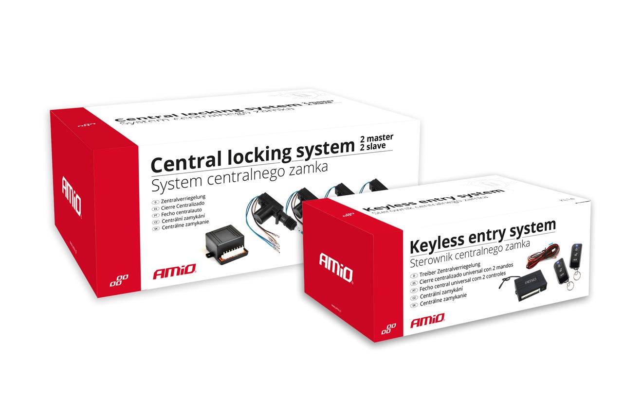 Sistem Keyless Entry KE14 me aktuatorë të dyerve 2M2 / 2 Master + 2 Slave