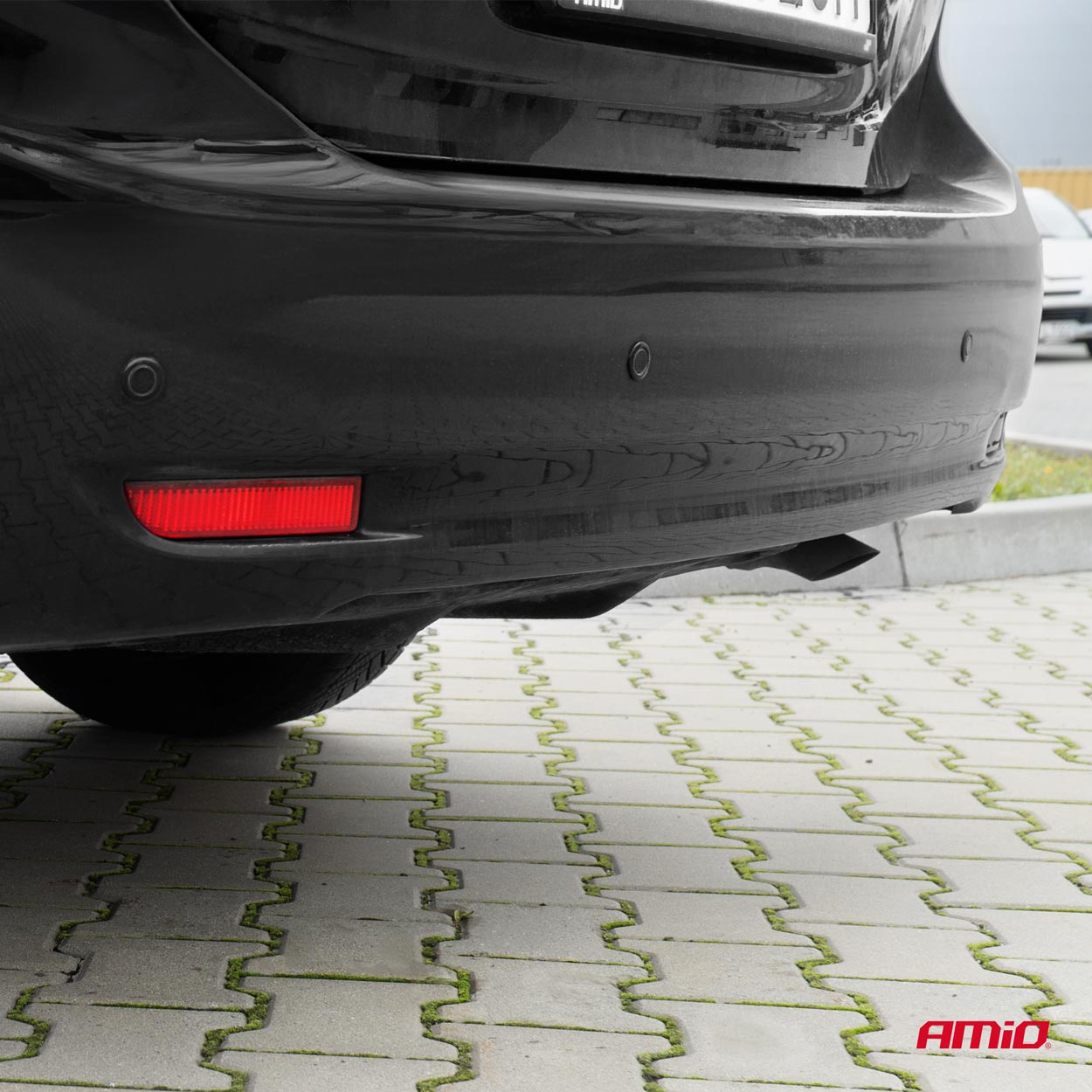 Sensor parkimi 4 buzzer i zi GOLD 18mm