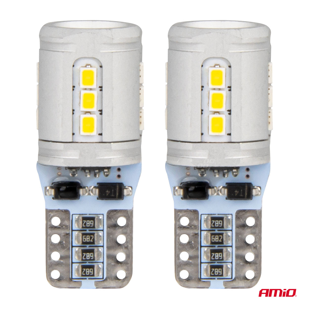 Drita LED CANBUS T10e W5W 15x2016 SMD të bardha 12V/24V-3