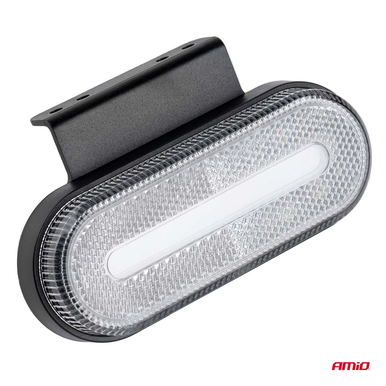 Dritë LED konturuese marker AMiO OM-01-W ovale, e bardhë