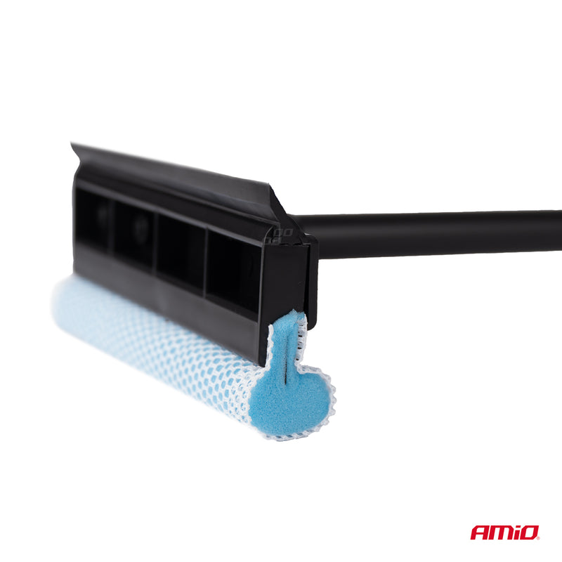 Pastrues dritaresh me kruese uji (squeegee) me shkop plastik, kokë 20 cm, gjatësi 54 cm-2