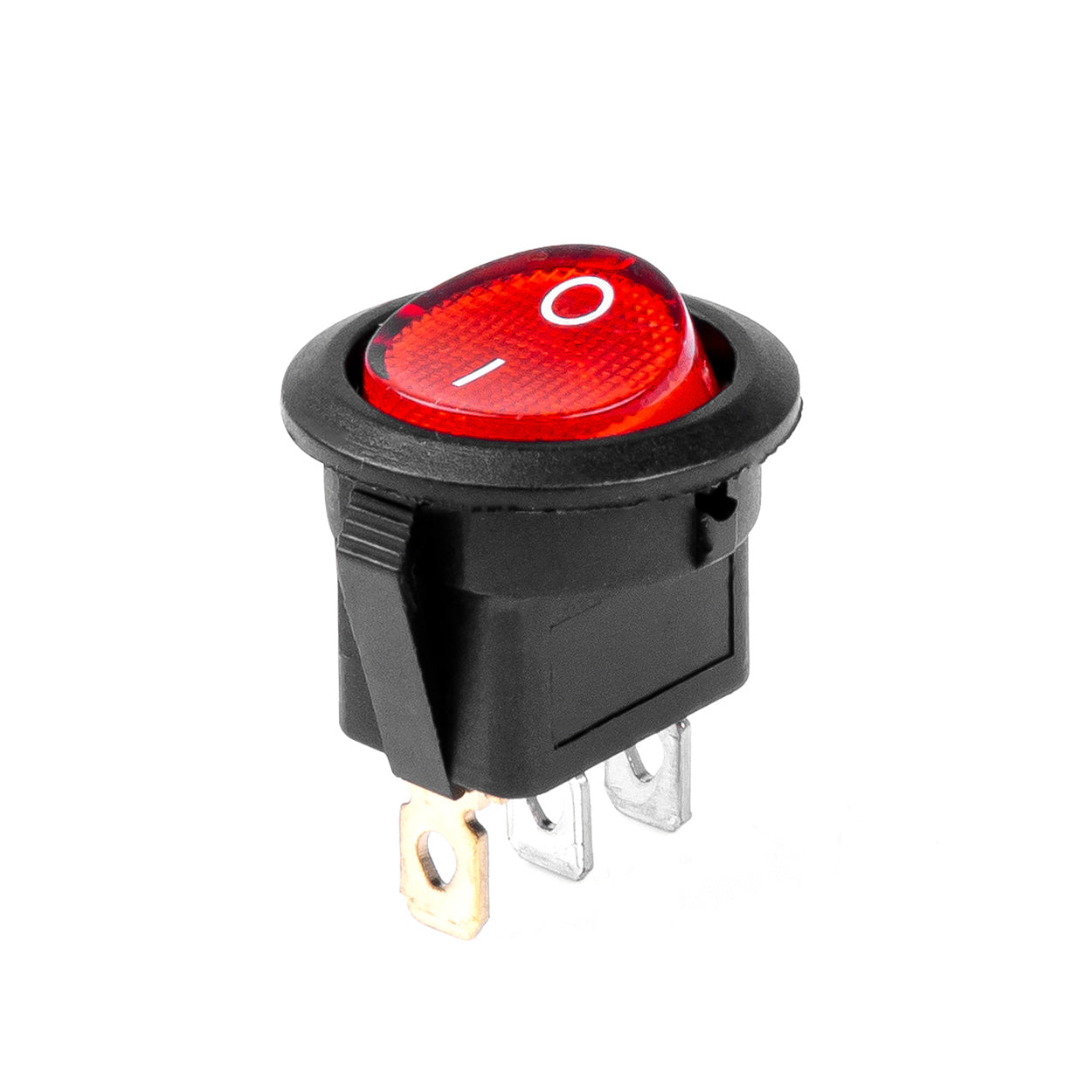 Ndërprerës rrethor me dritë të kuqe 12/24V max 20A ON/OFF-2