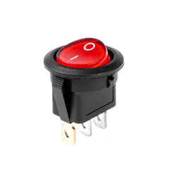 Ndërprerës rrethor me dritë të kuqe 12/24V max 20A ON/OFF-2