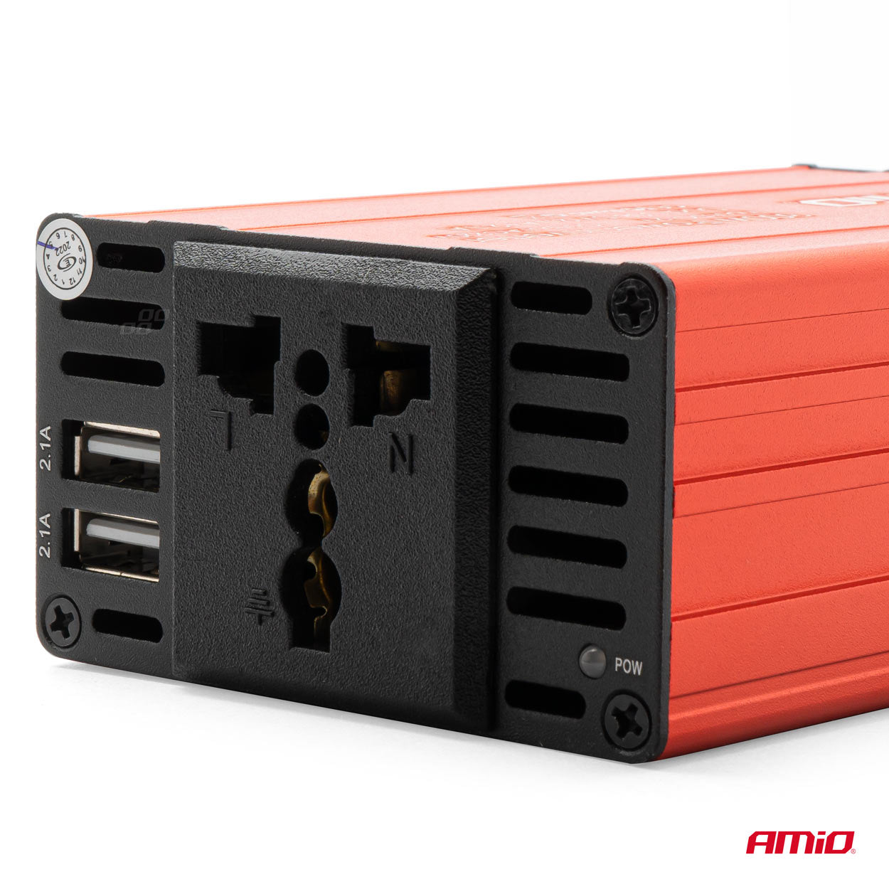 Konvertues energjie 12V/220V 300W/600W 2xUSB PI03-2
