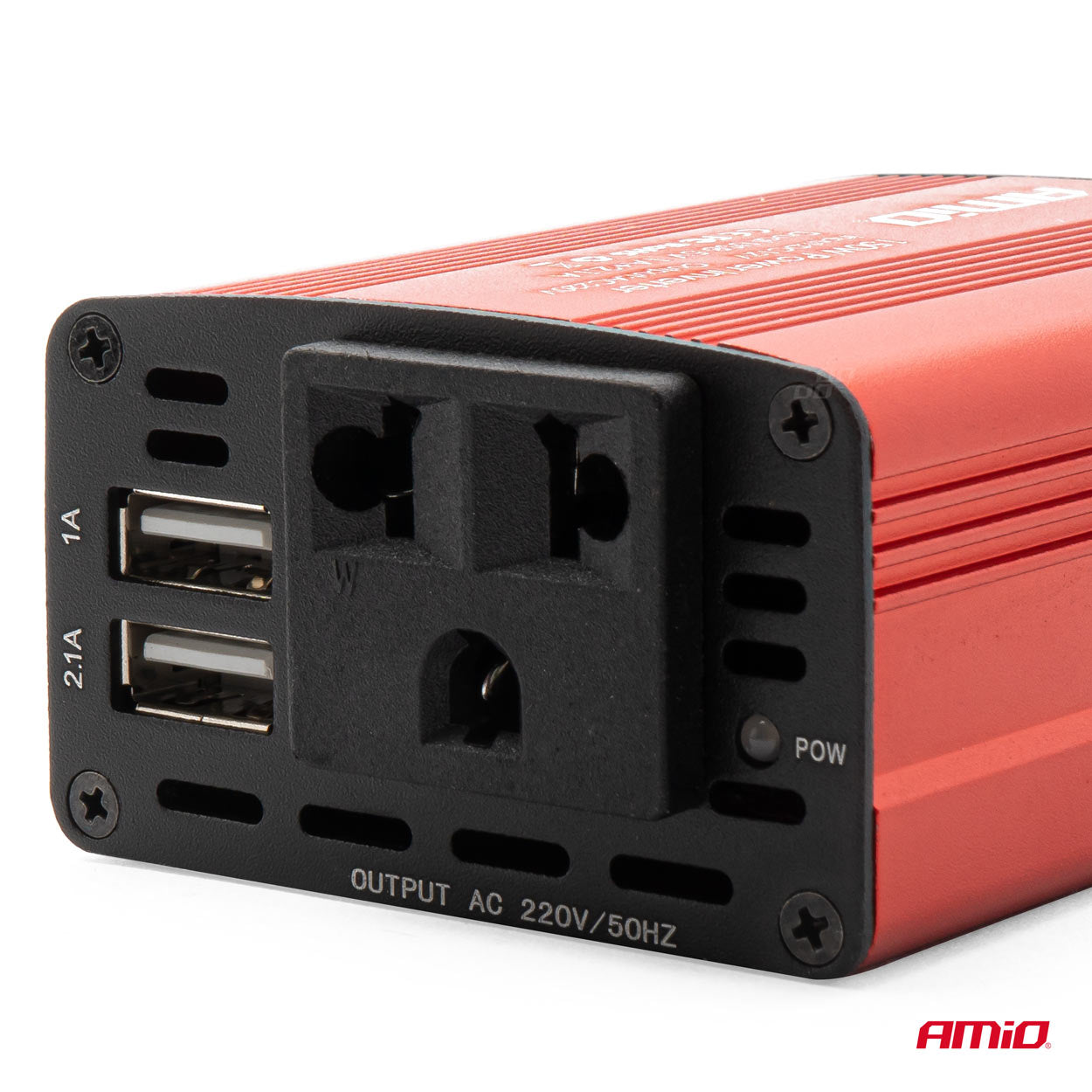 Konvertues energjie 12V/230V 150W/300W 2xUSB PI01-2