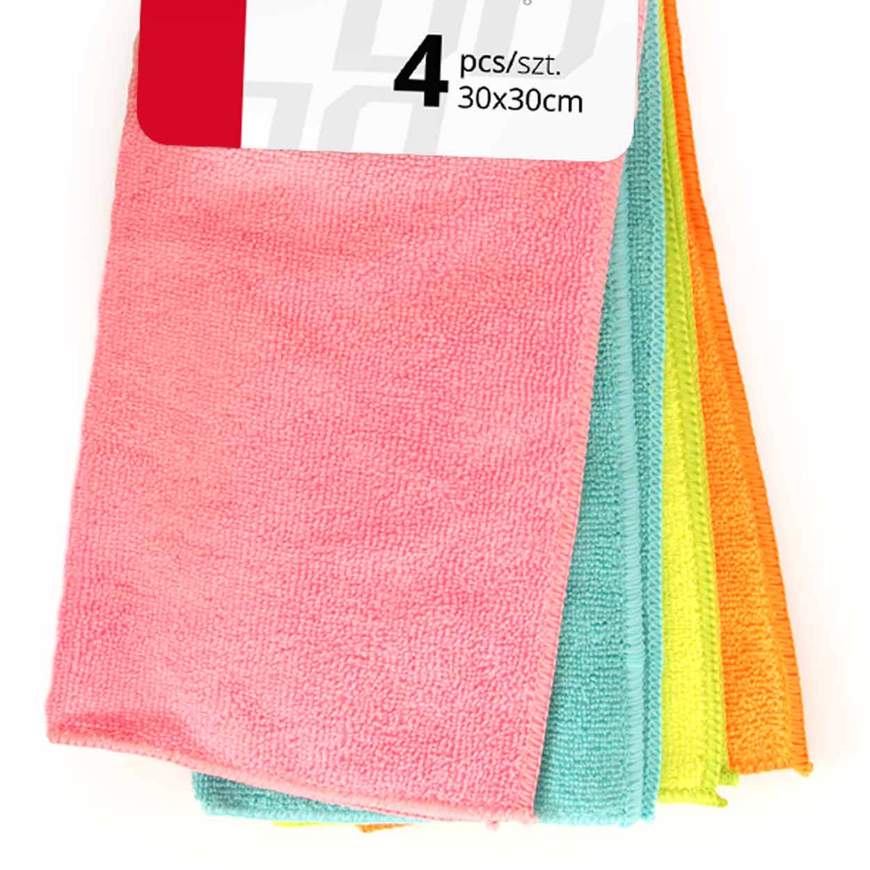 Set peshqirësh mikrofibre 4 copë, 30×30 cm-2