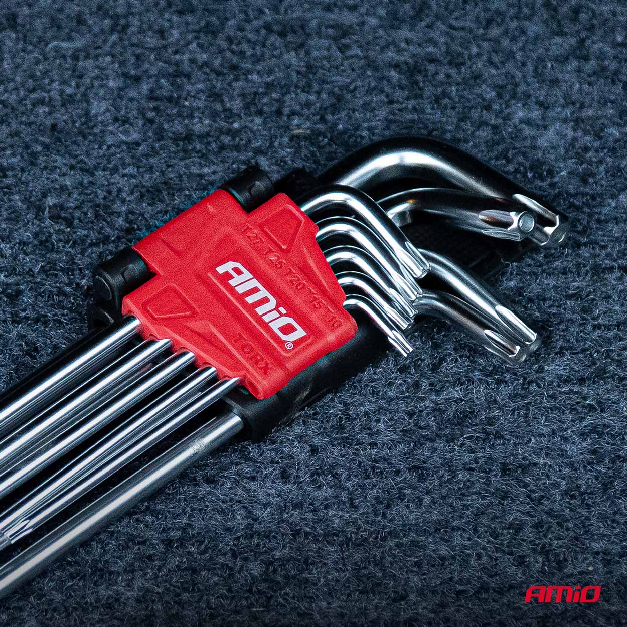 Set çelësash TORX të gjatë 230 mm 9 copë TKL