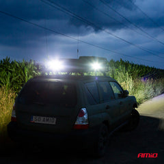 Dritë pune AWL01 me 6 LED, e sheshtë 9–60V-3