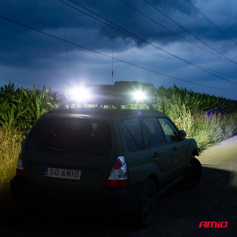 Dritë pune AWL01 me 6 LED, e sheshtë 9–60V-3