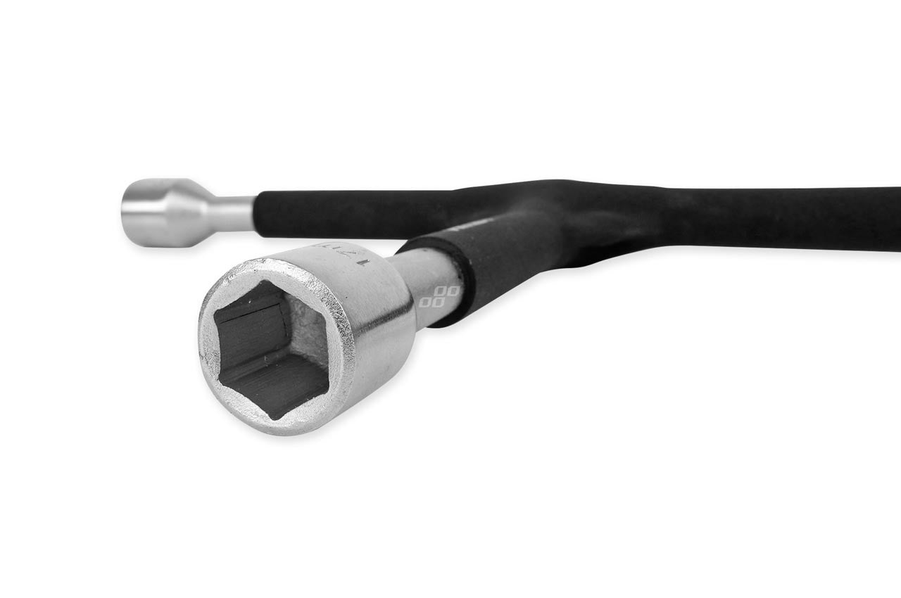 Çelës kryq (cross wrench) me veshje gome 17-19-21 mm 1/2"