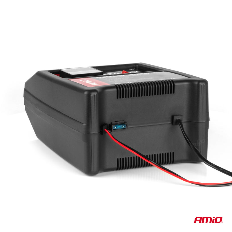 Mbushës baterie për veturë 12A, 12V AMiO SBC-12A-3