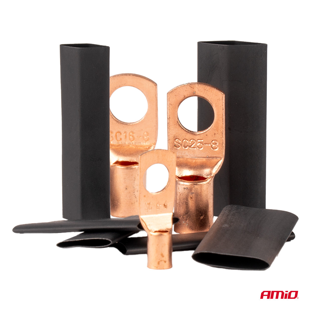 Set konektorësh dhe tuba termokurës 140 copë-3