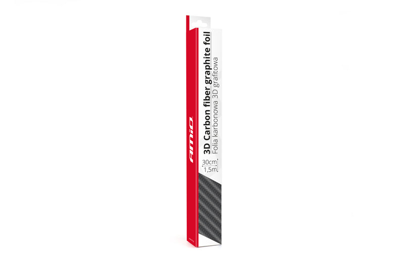 Folje karboni 3D grafit për veturë, 30cm x 150cm-3