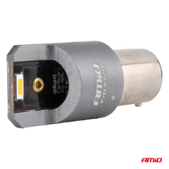 Poç LED CANBUS PRO series PY21W 2x1860 SMD i verdhë (amber) 12V/24V-3