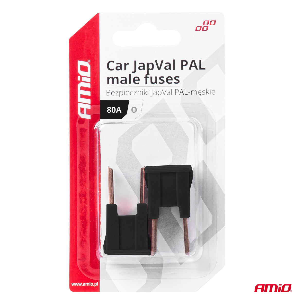 Siguresë automobilistike JapVal PAL O mashkull 80A-3