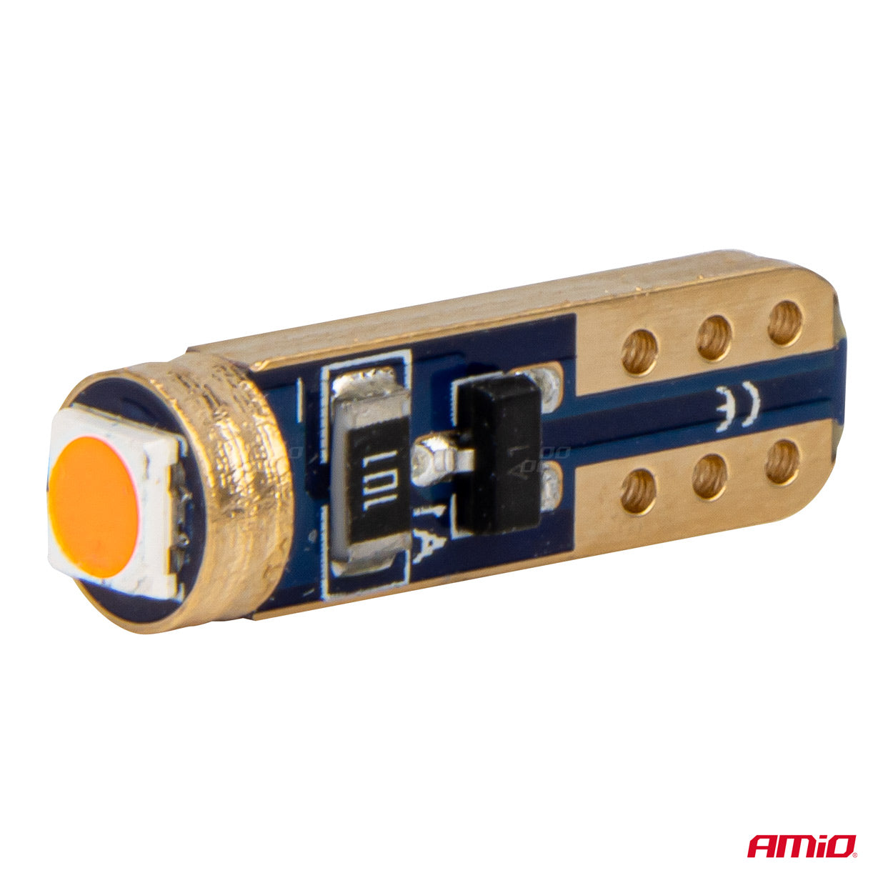 Drita LED STANDARD T5 të kuqe 12V 3030 1LED HP-3