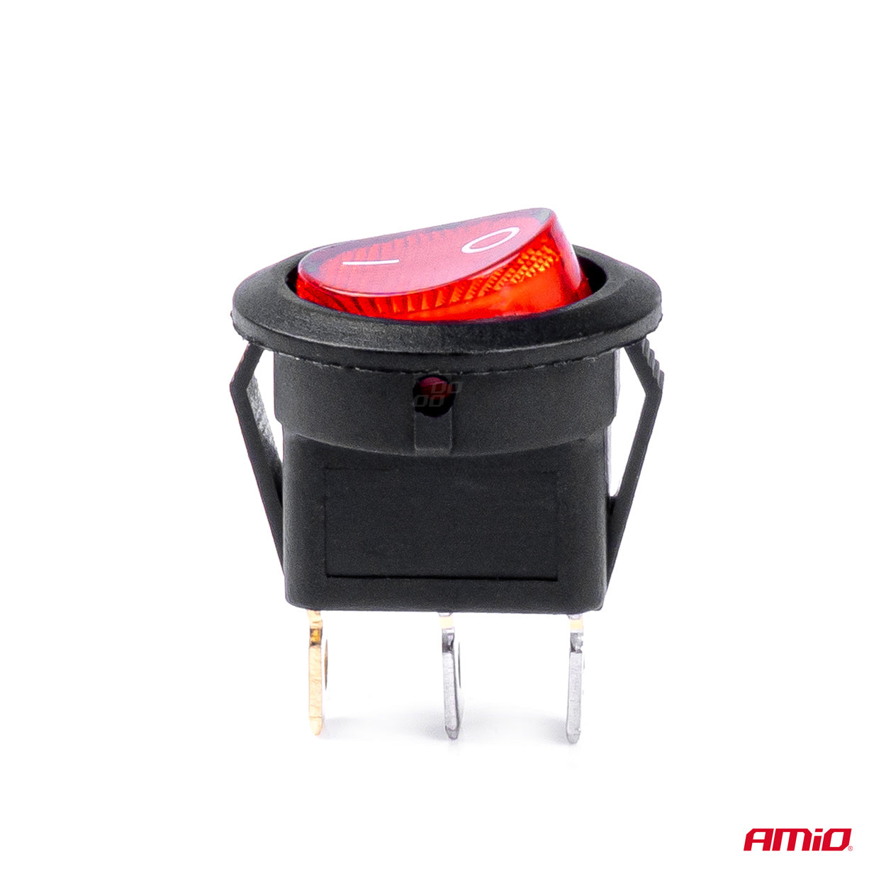 Ndërprerës rrethor me dritë të kuqe 12/24V max 20A ON/OFF-3