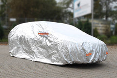 Mbulesë alumini për veturë me zinxhir, reflektuese, 120g + pambuk, ngjyrë argjendi, madhësia: XL-3
