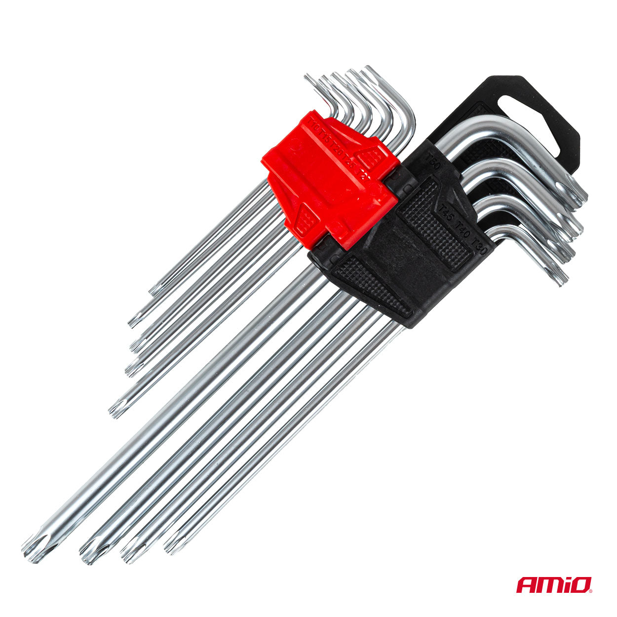 Set çelësash TORX të gjatë 230 mm 9 copë TKL-3