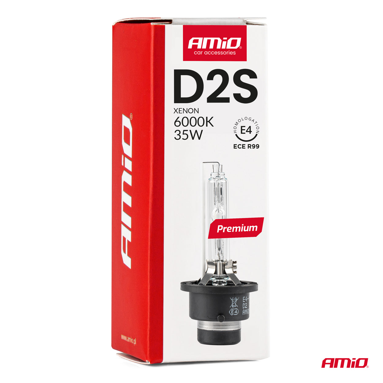 Poç Xenon D2S 6000K AMiO PREMIUM-3