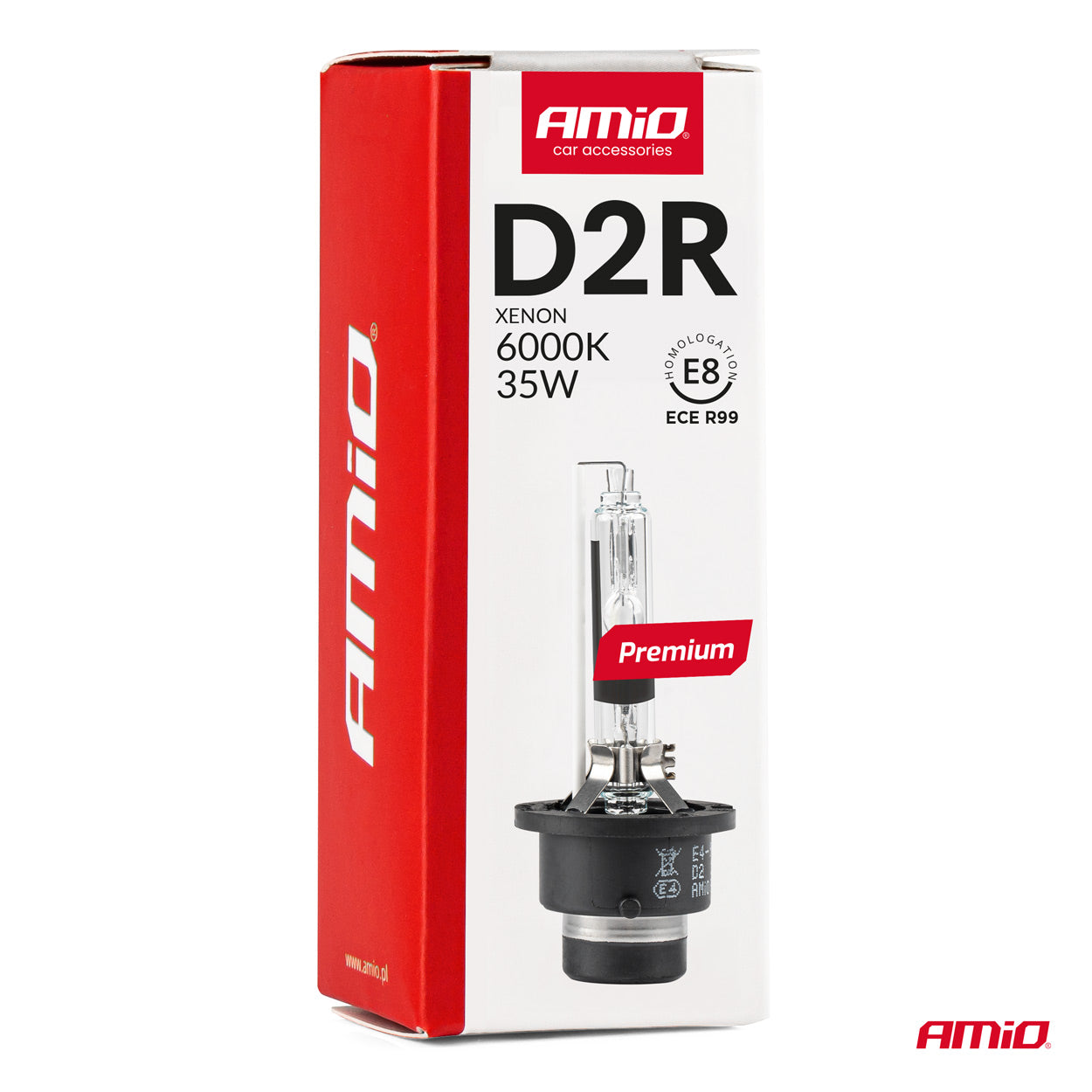 Poç Xenon D2R 6000K AMiO PREMIUM-3