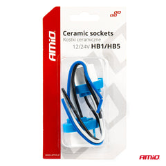 Soketa qeramike 2 copë HB1/HB5 9004/9007-3