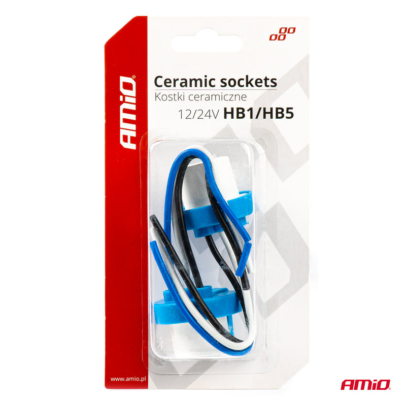 Soketa qeramike 2 copë HB1/HB5 9004/9007-3
