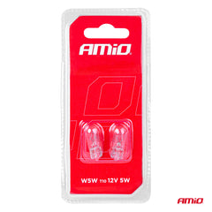 Drita halogjene T10 W5W W2.1x9.5d 12V 2 copë blister-3