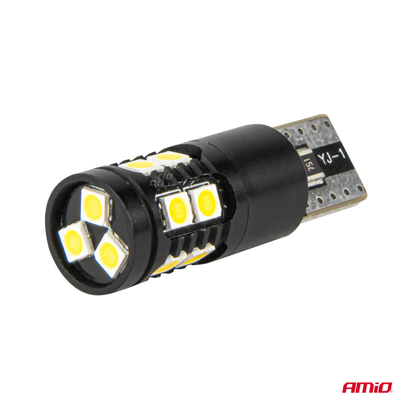 Drita LED CANBUS T10 W5W 13SMD 3030 të bardha 12V/24V-4