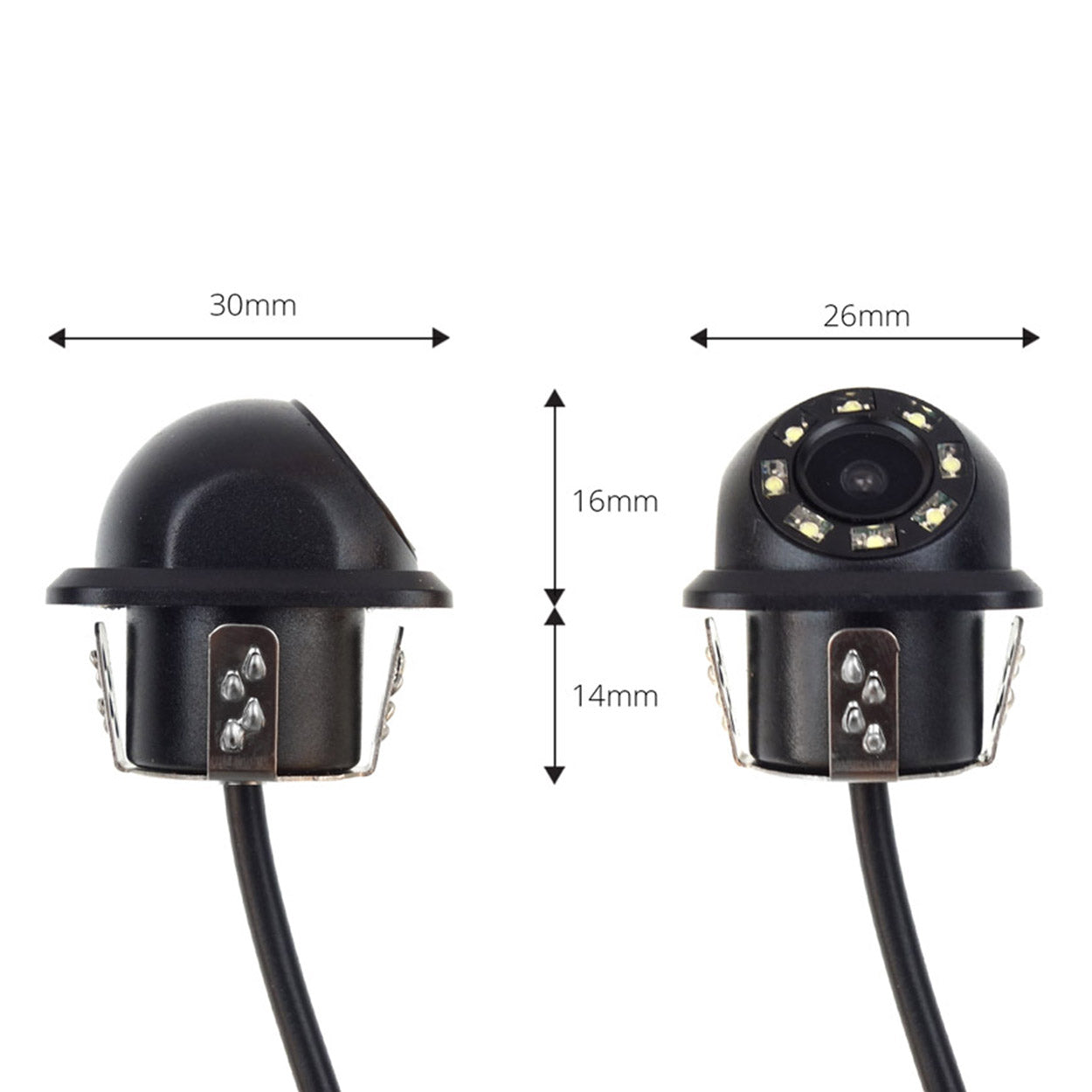 Kamerë mbrapa HD-305 LED “Night Vision” 18 mm-4