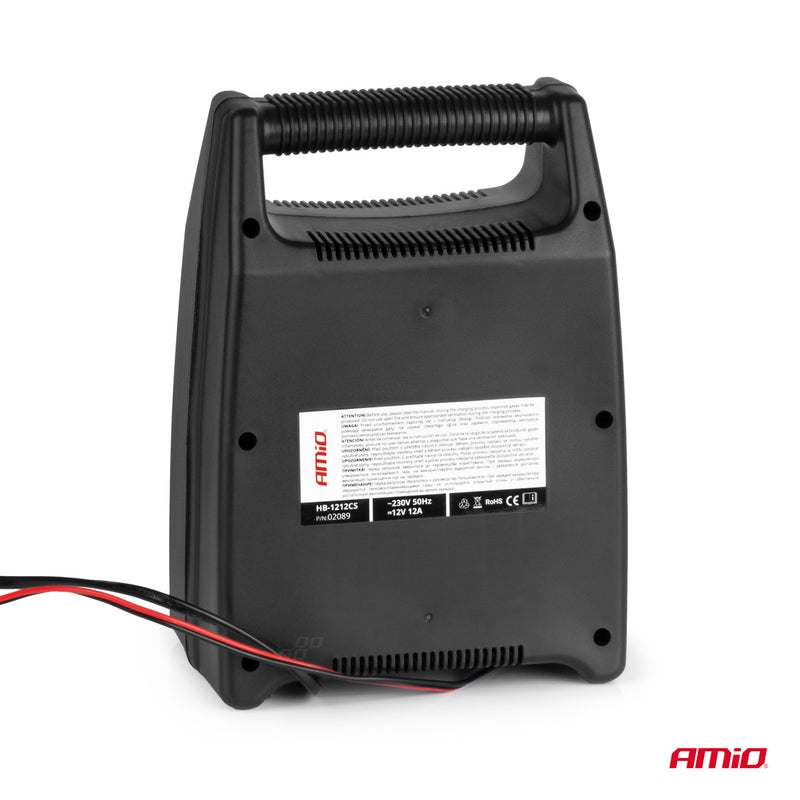 Mbushës baterie për veturë 12A, 12V AMiO SBC-12A-4