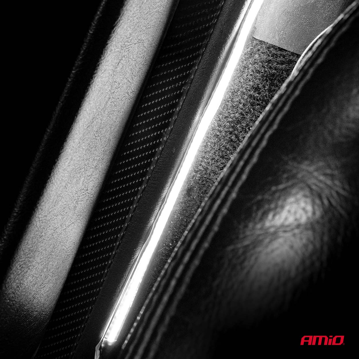 Shirita LED COB fleksibël të bardhë 2x30 cm 12V-4