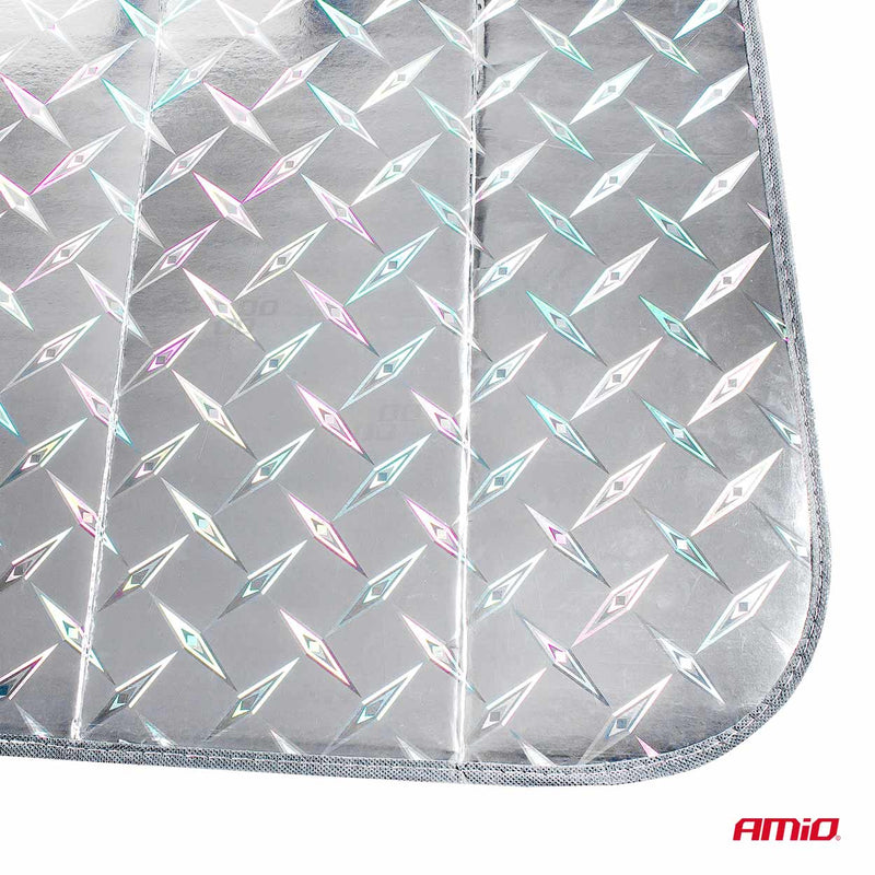 Mbulesë dielli e palosshme me LASER për xhamin e përparmë 145x70 cm-3