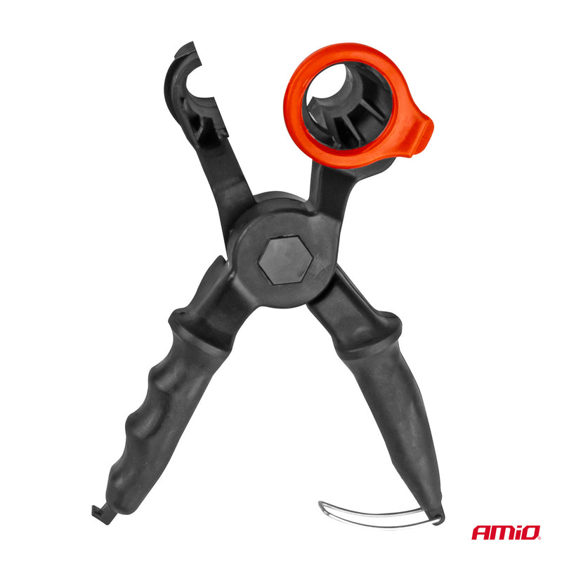 Hinkë për vaj motori me mbajtëse 125 mm-4
