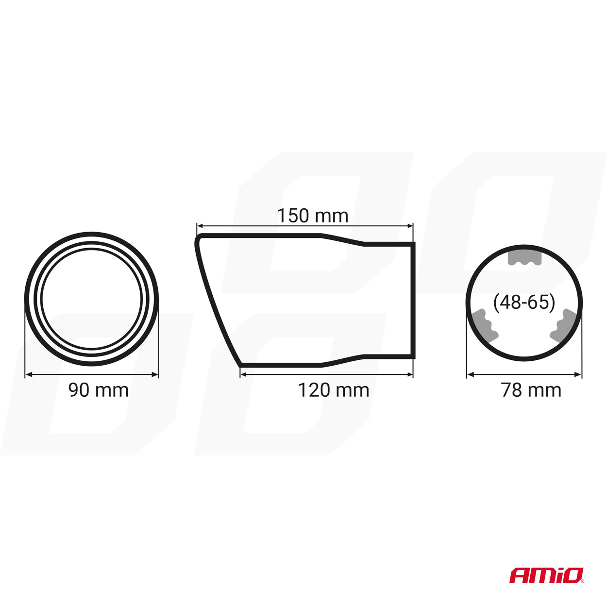 Majë marmite inox MT 007BC-4