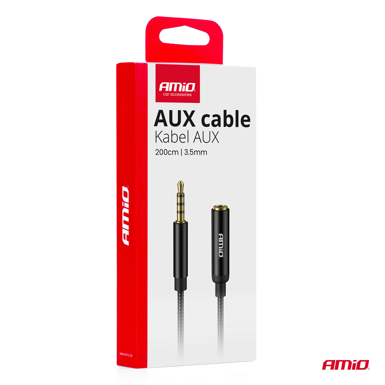 Kabllo vazhduese AUX Mini Jack 3.5mm mashkull në 3.5mm femër 2m-5